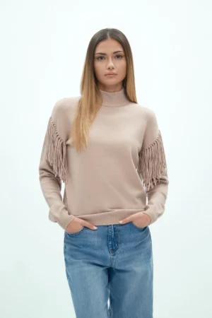 LUPETTO CON FRANGE VISCOSA FIN 7 - DGF6946