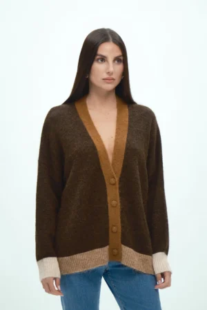 CARDIGAN OVER MULTICOLOR ALPACA FIN 7 - DGF6973