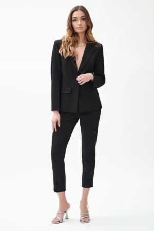 PANT CAPRI CON ELA E STRASS PUNTO MILANO - DGF7220