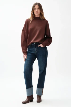 JEANS CHARLIE REGULAR FIT CON RISVOLTO TEX COMFORT - DGF7323
