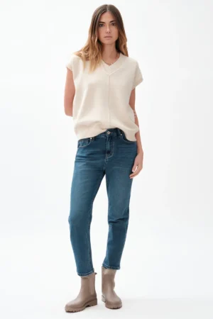 JEANS LOOSE FIT LAV CHIARO TEX COMFORT - DGF7332