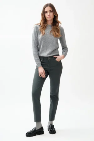 PANTALONE 5 TASCHE GABARDINA - DGF7386