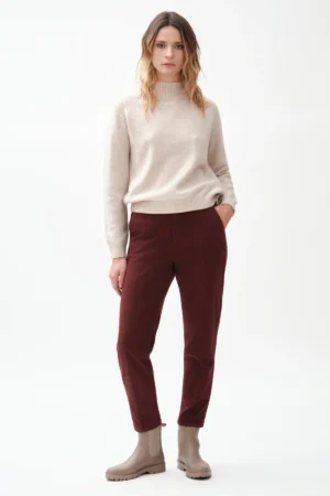 PANTALONE AURORA CON ELA GABARDINA - DGF7389