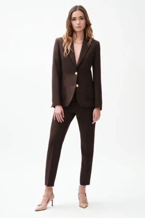 COMPL GIACCA LUNGA PANT BISTRECH BOTT ORO - DGF7432