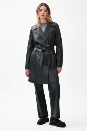TRENCH ECOPELLE - DGF7564