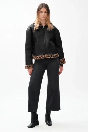 MONTONE ECOPELLE ANIMALIER - DGF7565