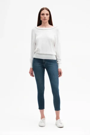 JEANS SKINNY V. BASSA CON SPACCHETTI LAV MEDIO - DGP7502