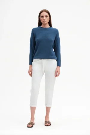 MAGLIA NIDO D'APE MANICA LUNGA MISTO COTONE LUREX - DGP7667