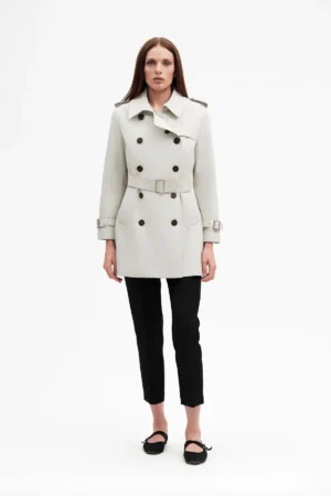 TRENCH CON CINTA POLY BONDED - DGP7753