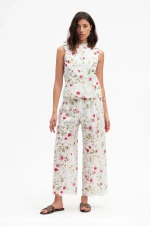 CANOTTA ROUGE PIZZO SANGALLO FANT FIORI - DGP8106