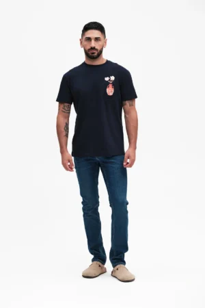 JEANS SLIM 5 TASCHE LAV SCURO - UGP4702