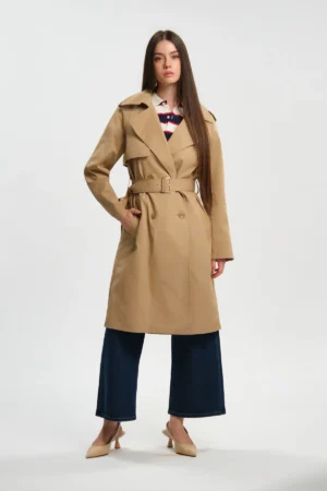 TRENCH COTTON POLY - DGP8339