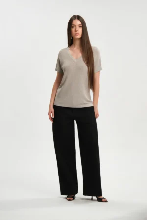 SCOLLO A V M.M. COSTA INGLESE VISCOSA LUREX - DGP8406