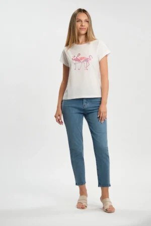 T-SHIRT MM FENICOTTERI COTONE - DGP8837