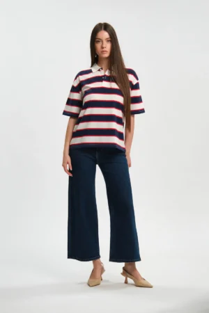 POLO RIGATA COTONE - DGP8838