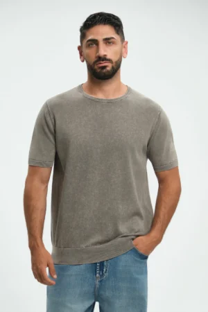 PARICOLLO MEZZA MANICA ACID WASH - UGP5023