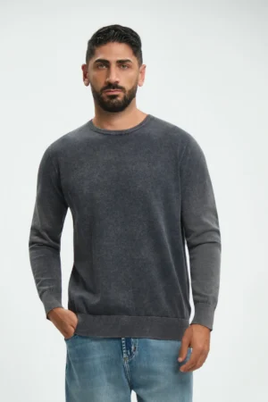 PARICOLLO MANICA LUNGA ACID WASH - UGP5024