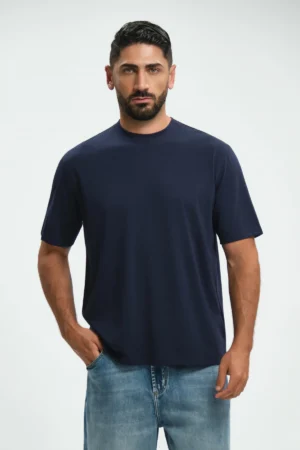 T-SHIRT MEZZA MANICA BASICA FILO DI SCOZIA - UGP5104