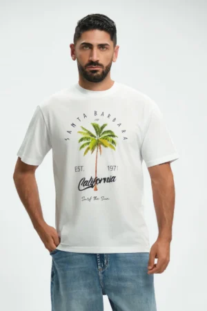 T-SHIRT MEZZA MANICA COTONE CALIFORNIA - UGP5151